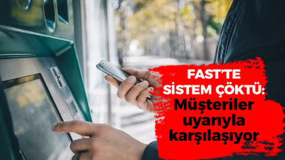 Fast'te sistem çöktü: Müşteriler uyarıyla karşılaşıyor