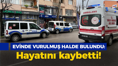 İzmit'te evinde vurulmuş halde bulundu: Hayatını kaybetti!