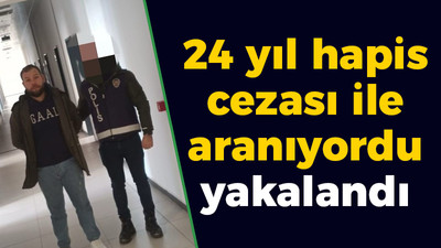 Kocaeli haber - 24 yıl hapis cezası ile aranıyordu yakalandı