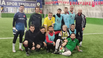 Gürbulak Lojistik Firması çalışanlarından futbol resitali