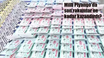 Milli Piyango son 2, 3, 4, 5, 6 rakama ne kadar veriyor 2024? Milli Piyango'da son 2 rakam bilen ne kadar kazanıyor, son 3, 4, 5, 6 rakam ödülü nedir?