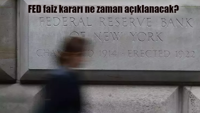 Ocak FED faiz kararı ne zaman, saat kaçta açıklanacak? FED PPK toplantısı hangi tarihte?