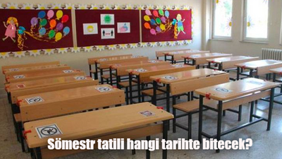 Sömestr tatili hangi tarihte bitecek? Okullar ne zaman açılacak, kaç gün tatil kaldı?