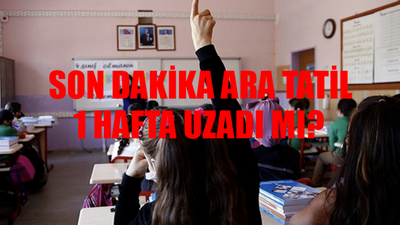 Son Dakika Ara Tatili 2 Hafta Uzatıldı Mı: Okul Ne Zaman Açılacak? Ara Tatil 1 Hafta Uzatıldı Mı? Sömestr Tatili 2 Hafta Mı Uzadı?