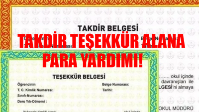 Takdir Teşekkür Alana Para BAŞVURUSU EKRANI: Takdir Alanlara Para Yardımı Başvurusu Nasıl Yapılır? Takdir Teşekkür Alanlara Devlet Desteği Başvurusu Yap e-Devlet