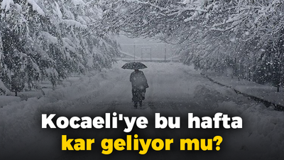 Kocaeli'ye bu hafta kar geliyor mu?