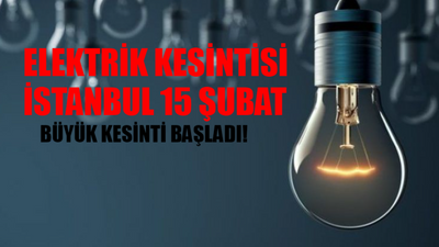 Elektrik Kesintisi İstanbul 15 Şubat 2024 BAŞLADI: Sancaktepe, Beşiktaş, Şişli Elektrik Kesintisi Ne Zaman Bitecek? AYEDAŞ BEDAŞ Elektrik Kesintisi Sorgulama