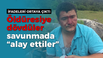 Öldüresiye darptan sonra alay eder gibi savunma!