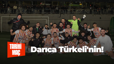 Tarihi maç Darıca Türkeli’nin! “4-3”