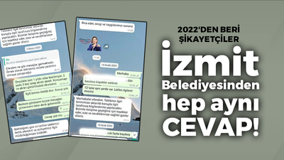 2022 yılından beri şikayetçiler... İzmit Belediyesinden hep aynı cevap!