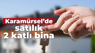 Karamürsel’de satılık 2 katlı bina