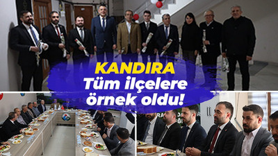 Kandıra tüm ilçelere örnek oldu!