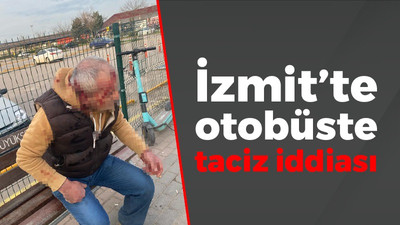 İzmit'te otobüste taciz iddiası!