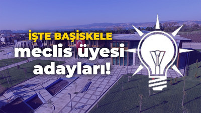 İşte AK Parti'nin Başiskele Belediye Meclis üyesi aday listesi