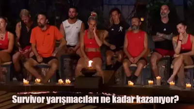 Survivor yarışmacıları ne kadar kazanıyor? Acun Ilıcalı yarışmacılara haftalık ne kadar veriyor? Survivor yarışmacıları haftalık ücreti ne kadar?