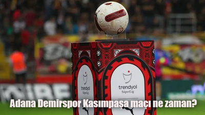 Adana Demirspor Kasımpaşa maçı ne zaman, saat kaçta? Adana Demirspor Kasımpaşa FK hangi kanalda, şifresiz mi?