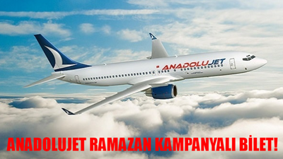 AnadoluJet Ramazan Kampanyası BAŞLADI: AnadoluJet 599 TL Fiyatla Uçak Bilet Satıyor! AnadoluJet Ramazan İndirimi Nasıl Yapılır? AnadoluJet Bilet Al