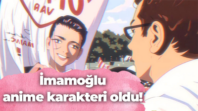 İmamoğlu anime karakteri oldu!