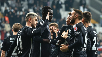 Beşiktaş kupada yarı finale yükseldi "2-0"