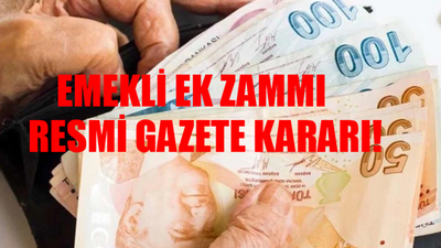 Bağkur, SSK Emekli Maaşı SORGULAMA: Emekli Ek Zammı Resmi Gazetede Yayınlandı Mı? Emekli Zammı Resmi Gazete Son Durum