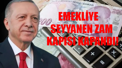 Emekliye Seyyanen Zam SON DAKİKA: Cumhurbaşkanı Erdoğan Kapıyı Kapattı! Emekliye Seyyanen Zam Verilecek Mi Belli Oldu