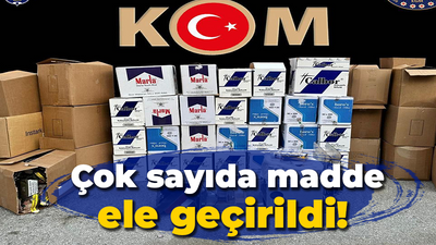 Kocaeli Haber- Çok sayıda madde ele geçirildi!