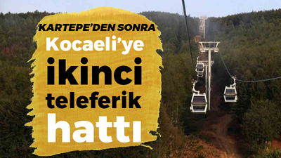 Büyükakın açıkladı: Kartepe’den sonra Kocaeli’ye ikinci teleferik hattı geliyor