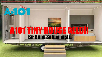 A101 Market Bir Bunu Satmamıştı: A101 Tiny House Fiyat 3999.900 TL Gören Markete Koştu! 29 Şubat A101 Kataloğu 2024 Bu Perşembe Kiwi Koltuk ve Halı Yıkama Makinesi 3999 TL