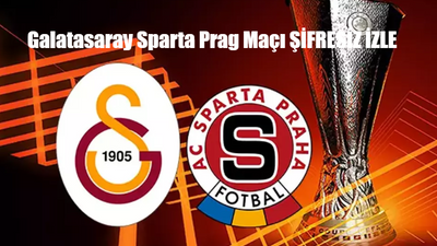 Galatasaray Sparta Prag Maçı ŞİFRESİZ İZLE! Exxen Galatasaray Sparta Prag Maçı İzle Canlı! UEFA Avrupa Ligi Play-Off Maçı GS Sparta Prag Full İzle KESİNTİSİZ