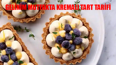 Gelinim Mutfakta Kremalı Tart TARİFİ: Kremalı Tart Kek Nasıl Yapılır? 28 Şubat Gelinim Mutfakta Kremalı Tart Malzemeleri ve Yapımı