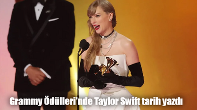 Grammy Ödülleri sahiplerini buldu: 66. Grammy Ödülleri'nde Taylor Swift fırtınası esti!