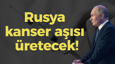 Rusya kanser aşısı üretecek!