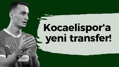 Kocaelispor'dan yeni transfer!