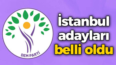 DEM Parti'nin İstanbul adayı belli oldu