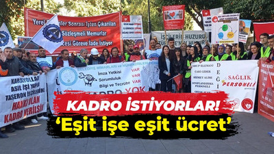 Belediyelerde çalışan mimar ve mühendisler kadro istiyor: Eşit işe eşit ücret!