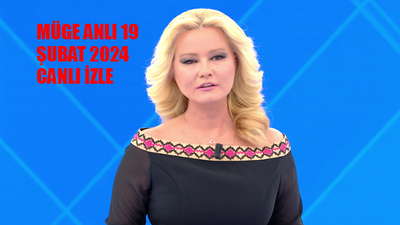 Müge Anlı 19 Şubat 2024 CANLI YAYIN İZLE Ekranı: ATV Müge Anlı Canlı Yayın! Müge Anlı Bugünkü Bölümü Canlı İzle! Müge Anlı Son Bölüm İzle Youtube Tek Parça