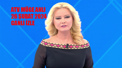 Müge Anlı 26 Şubat 2024 CANLI İZLEME EKRANI: ATV Müge Anlı Bugünkü Bölümü Canlı İzle Youtube! 26 Şubat Müge Anlı Son Bölüm Full İzle