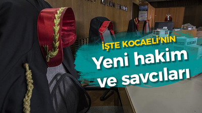 İşte Kocaeli'nin yeni hakim ve savcıları!