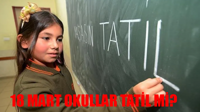 18 MART ŞANLIURFA OKULLAR TATİL Mİ? Şanlıurfa Valiliği Okullar Tatil Mi? 18 Mart Pazartesi Şanlıurfa Bugün Okul Var Mı?