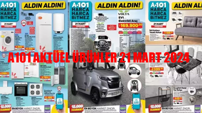 A101 MARKET BUNU DA YAPTI: A101 Aktüel Ürünler 21 Mart Volta Elektrikli Araç 169,900 TL Fiyatla Geldi! A101 Bu Hafta Katalog Ankastre Set, Televizyon, Çamaşır Makinesi İndirimi Kaçmaz