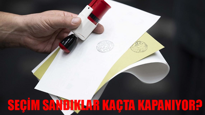 SEÇİM BİTİŞ SAATİ 2024: Doğuda Seçim Kaçta Bitiyor? Seçim Sandıkları Saat Kaçta Kapanıyor?