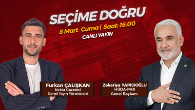 Zekeriya Yapıcıoğlu Nokta TV’de Furkan Çalışkan’ın konuğu oluyor