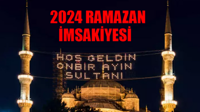 İL İL RAMAZAN İMSAKİYESİ 2024: İstanbul, Ankara, Kocaeli, Bursa, Eskişehir, İzmir Ramazan İmsakiyesi Diyanet Sorgulama Ekranı