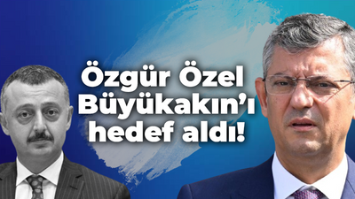 Özgür Özel Büyükakın’ı hedef aldı! "Baş tacı değil husumet duyuyor"