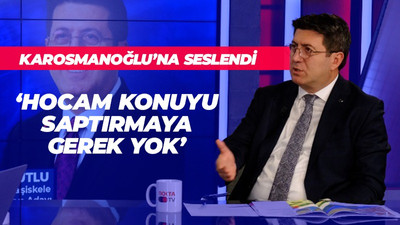 Mutlu Karaosmanoğlu'na seslendi: Hocam konuyu saptırmaya gerek yok