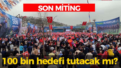 Erdoğan’ın son mitingi Kocaeli’de! 100 bin hedefi tutacak mı?