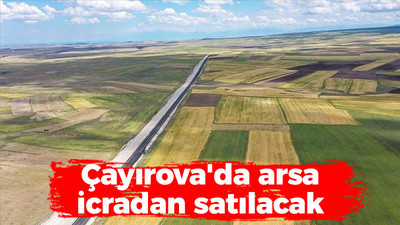 Çayırova'da arsa icradan satılacak