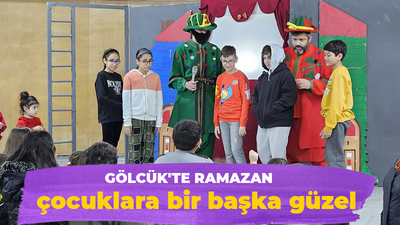 Gölcük'te Ramazan, çocuklara bir başka güzel