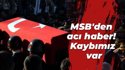 MSB'den acı haber! 1 asker şehit oldu, 4 asker yaralı