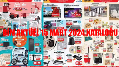 BİM AKTÜEL 15 MART 2024 CUMA AFİŞİ GELDİ: 15 Mart Cuma BİM HP Laptop 27.999 TL Fiyatla Satışta! BİM Aktüel 15 Mart 2024 Kumtel Vakum Makinesi 899 TL Son Fiyat